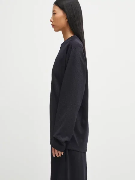 Top sportowy Mm6 Maison Margiela czarny