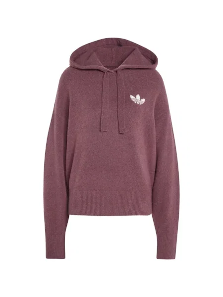 Lung hanorac Adidas tricotate alergare negru