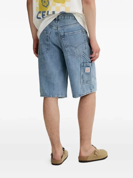 S ovratnikom majica s kapuljačom Levi's® s vezom s okruglim izrezom plava