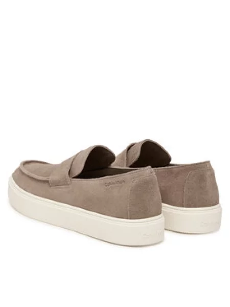 Calvin Klein Loaferke Hybrid Clean Cup Loafer Band Su Bež siva