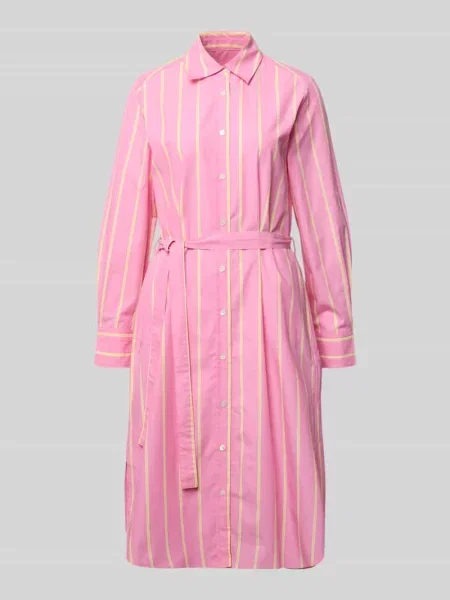 Sukienka koszulowa z wiązanym Lanius