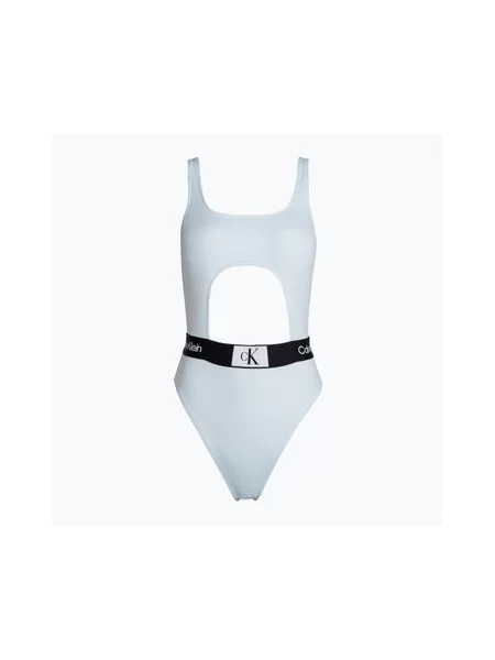 Купальник суцільний Calvin Klein Cut Out One Piece-Rp blue синій