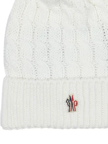 Čiapka Moncler Grenoble biela