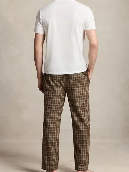 Polo Ralph Lauren dvojdielne pyžamo pánske biela
