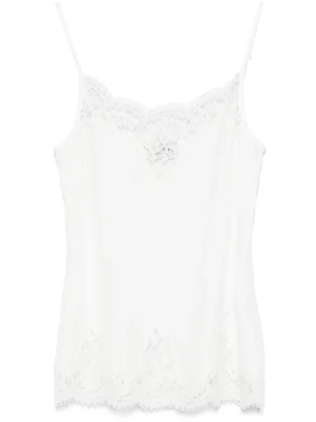 Podkoszulka Ermanno Firenze koronkowa biała