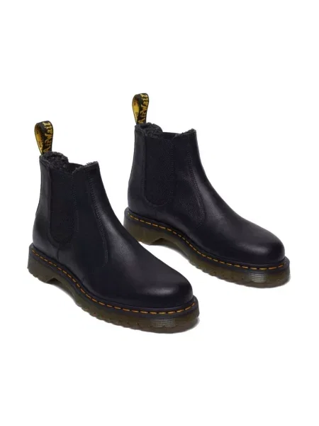 Botki Dr. Martens skórzane czarne