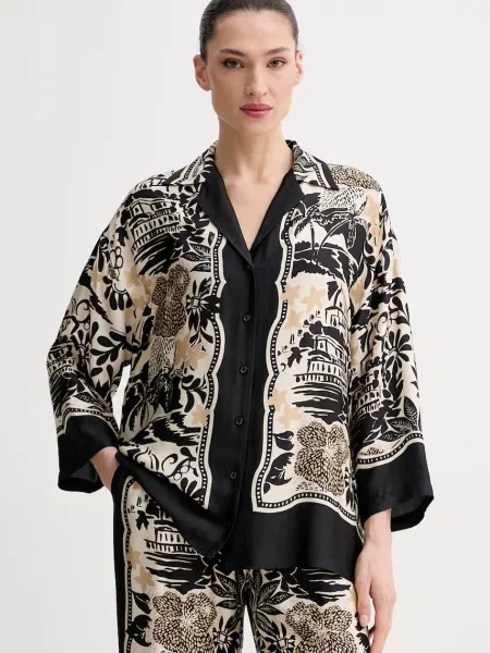 ERMANNO Firenze koszula z czarna