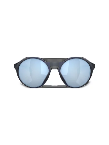Okulary przeciwsłoneczne Oakley Clifden matte trans blue/prizm deep water polarized czarne