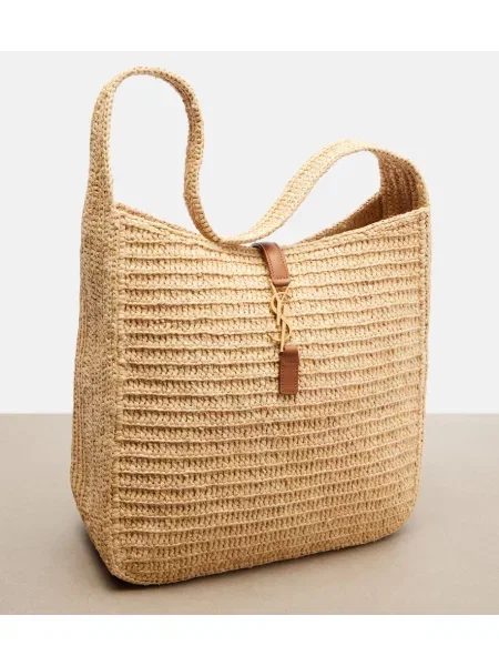 Geantă de mână Saint Laurent mari bej
