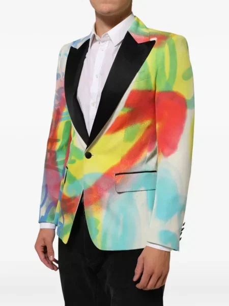 Sacou Dolce & Gabbana cu imagine galben