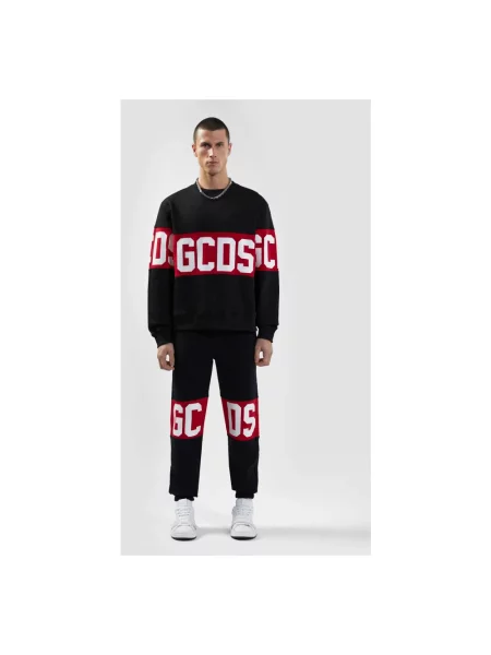 Bluza nierozpinana Gcds z logo czarna