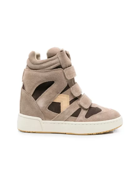 Sneakersy Isabel Marant beżowe