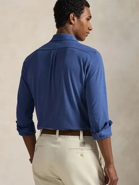 Polo Ralph Lauren cămașă pentru bărbați din albastru