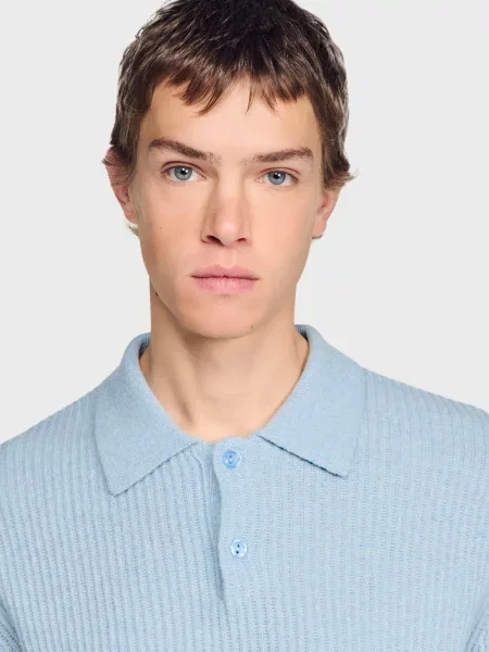 Светр Sandro блакитний