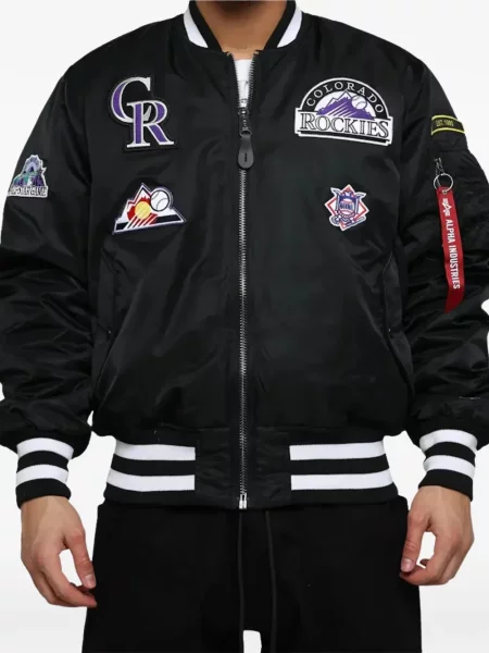 Reversibil geacă bomber New Era Cap negru