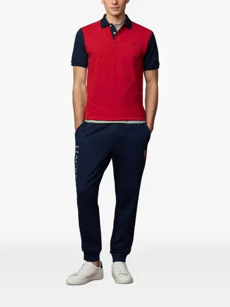 Tricou polo Hackett London roșu