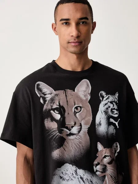 Puma női póló DYLAN WILDCAT fekete