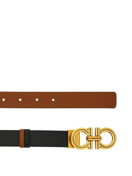 Curea Ferragamo reversibilă negru