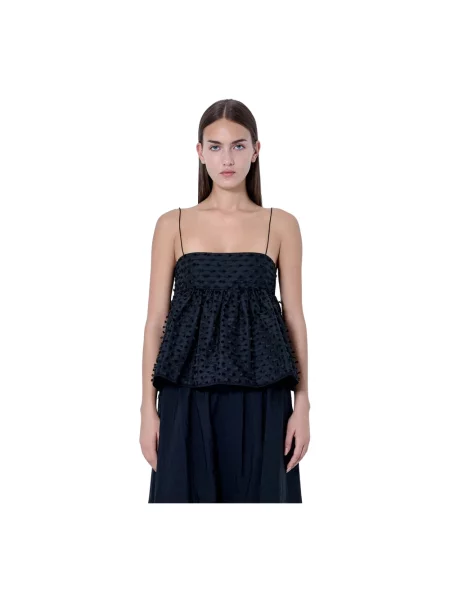 Top Cecilie Bahnsen czarny