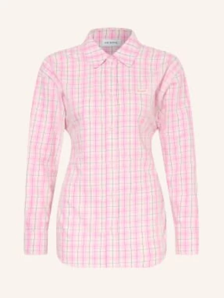 Oh April Oversized Košile Lilia / krémová růžová