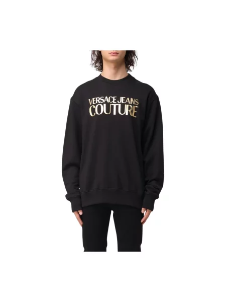 Bluza Versace Jeans Couture z nadrukiem czarna