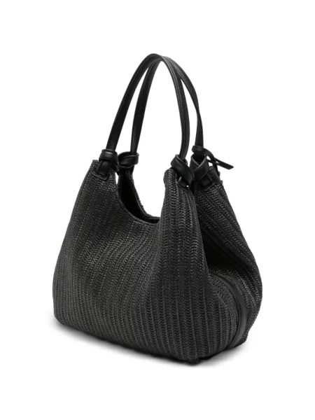 Geantă shopper Dkny cu autograf negru