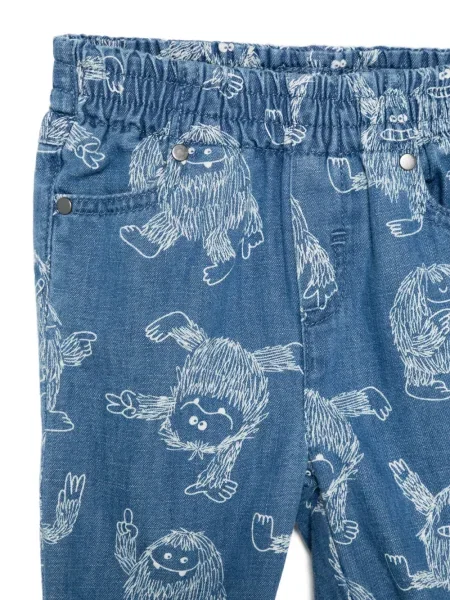 Jeansy dziecięce Stella Mccartney niebieskie