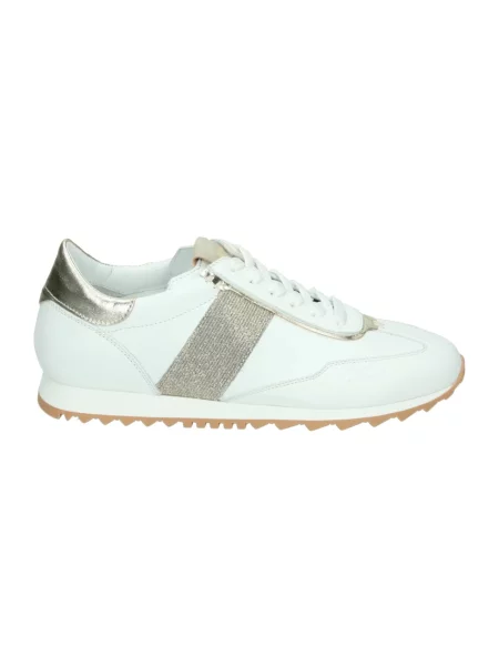 Sneakersy Donna Carolina skórzane białe