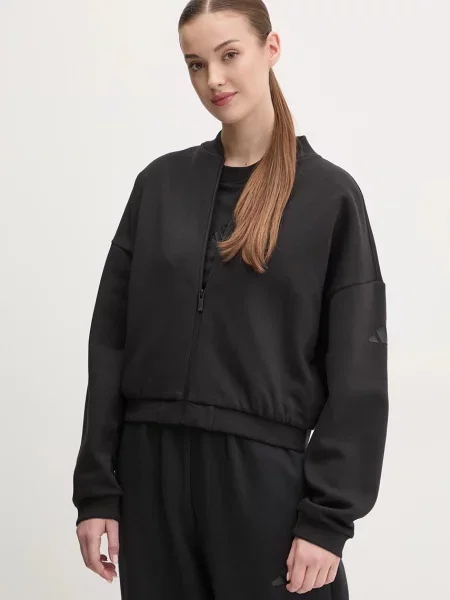 Adidas bluza Essentials gładka czarny