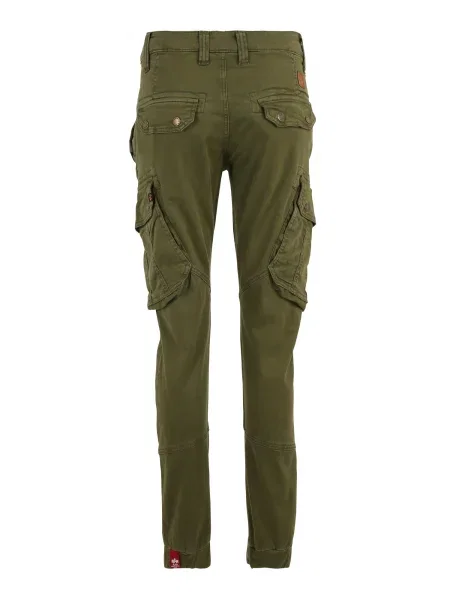 ALPHA INDUSTRIES Pantaloni cu Combat oliv