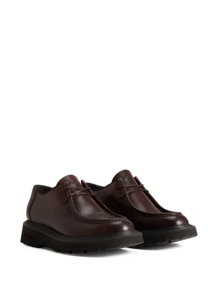 Pantofi derby Woolrich din piele maro