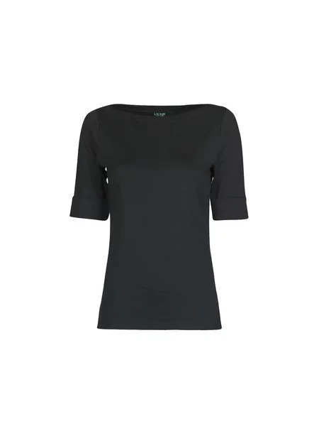 Majica z dolgimi rokavi Lauren Ralph Lauren z dolgimi rokavi črna