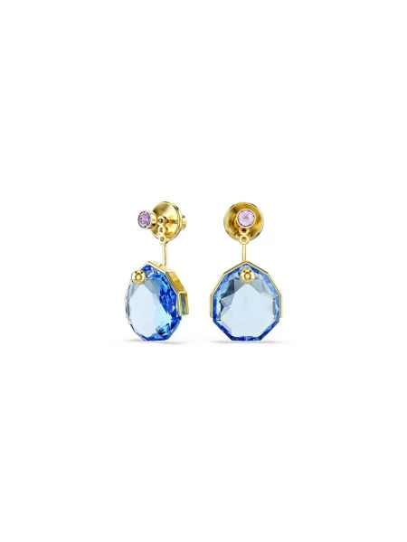 Swarovski kolczyki GEMA niebieskie