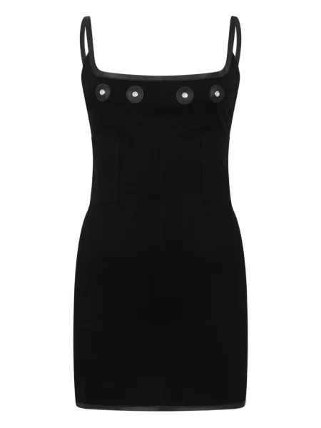 Rochie mini Dsquared2 cu tepi de costum mini negru