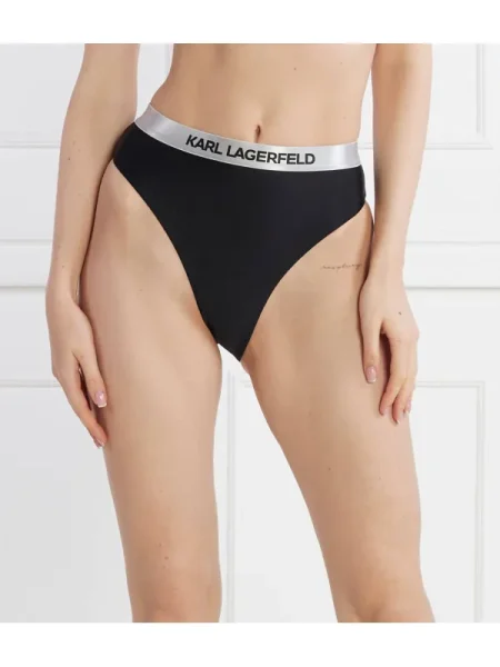 Costum de baie Karl Lagerfeld negru
