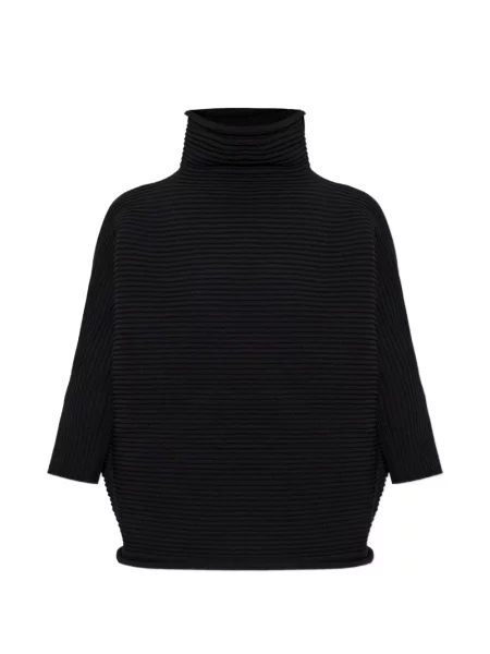 Bluză Pleats Please Issey Miyake negru