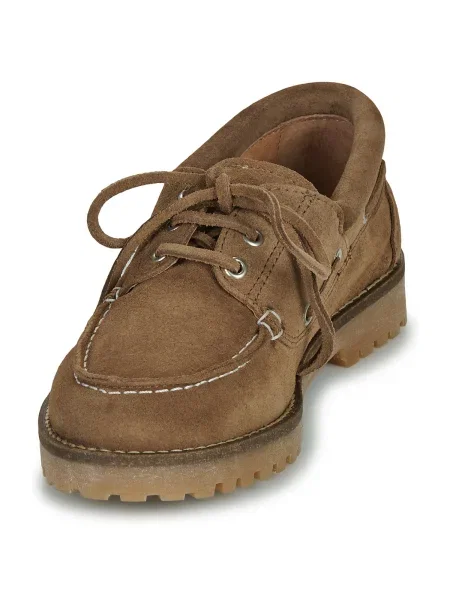Pantofi Pavement din piele de căprioară maro