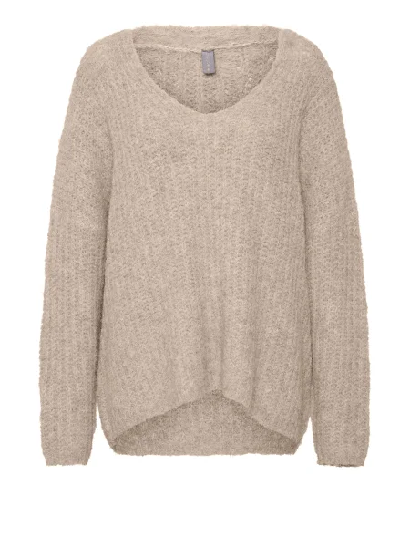 CULTURE Pulover CU Brava amestecat bej