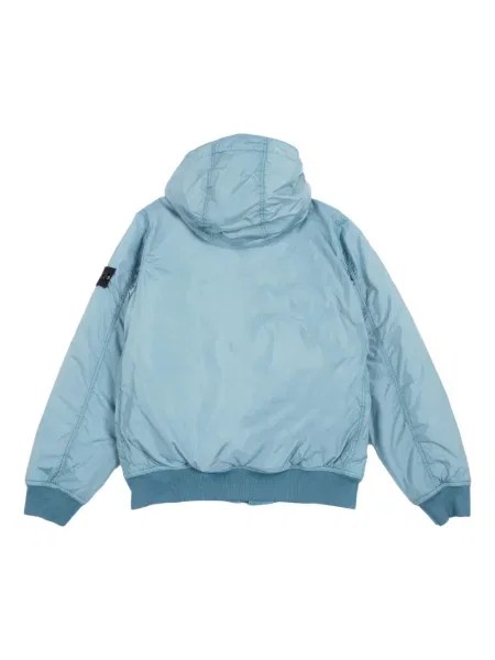Kurtka bomber dziecięcy Stone Island niebieski
