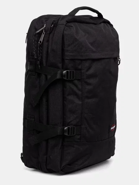Однотонный рюкзак Eastpak в уличном стиле черный
