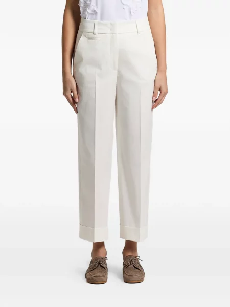 Pantaloni Peserico alb