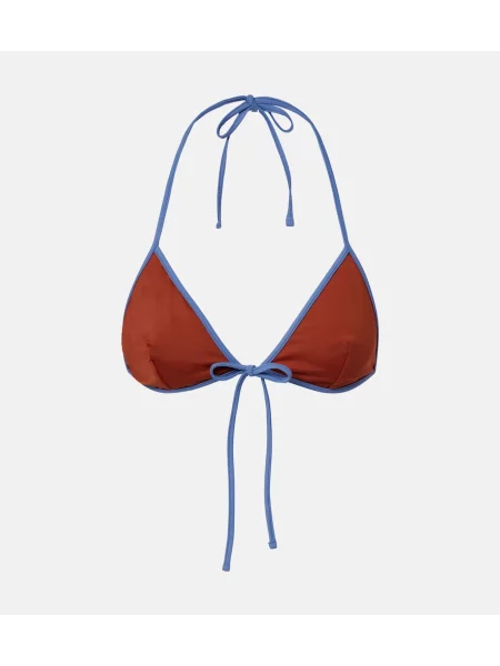 Top Prada cu autograf portocaliu