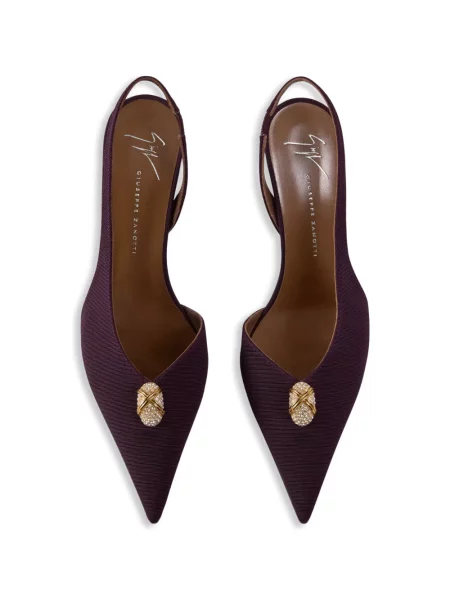 Bateliai Giuseppe Zanotti slingback violetinė