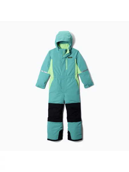 Gyerek síoverál Columbia Buga IV SUIT teal/black. Méret: XXS fekete