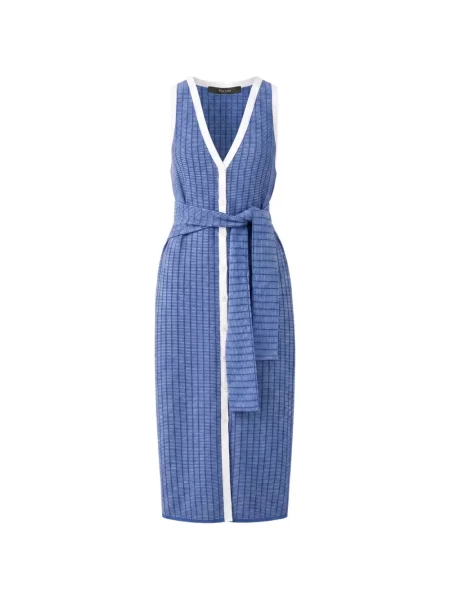 Rochie Toccin cu legături albastru