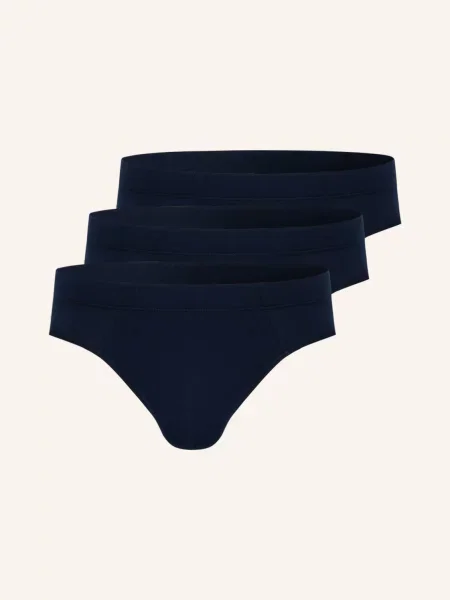 Schiesser Slipy V Balení tmavě modrá