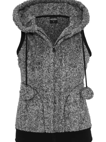 Urban Classics Vestă gri negru