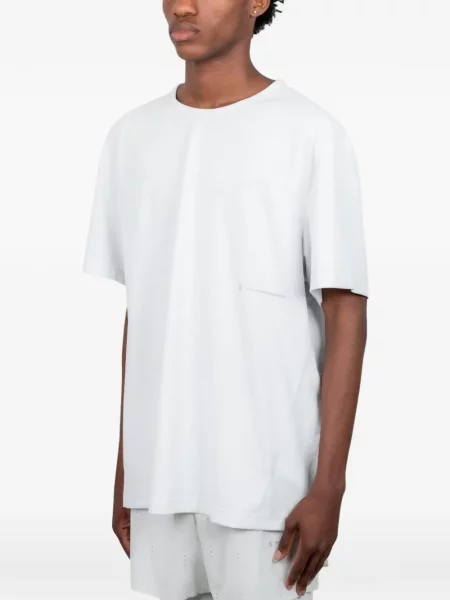 Scurt tricou On cu imagine alb
