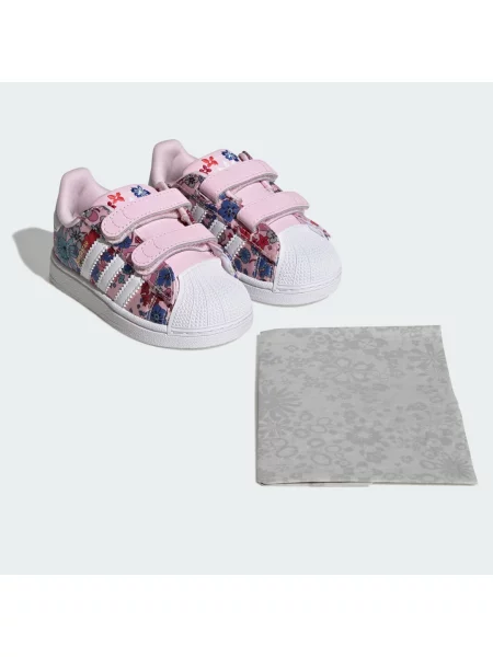 BOTY ADIDAS LIBERTY LONDON SUPERSTAR II COMFORT CLOSURE bílé