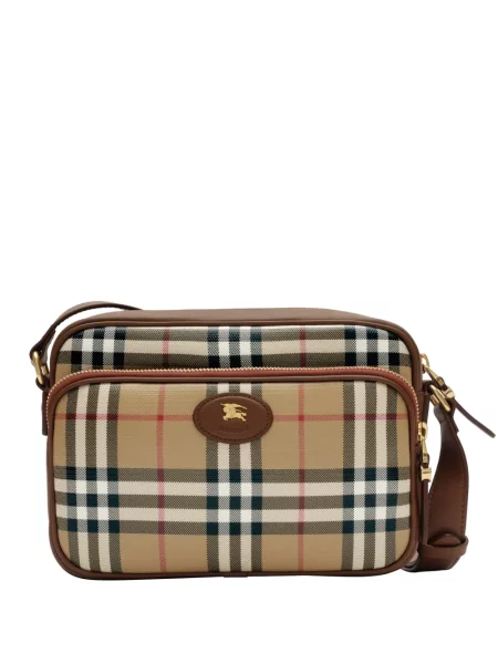 Geantă crossbody Burberry în carouri